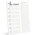 thumbnail image 1 of Inkdotpot Weekly Meal Planner Notepad 7"x10 , "The Menu" Magnetic Meal Planning Pad with Tear Off Grocery Shopping List for Fridge- Kitchen & Home - 54 Sheets -8Q, 1 of 8
