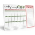 thumbnail image 1 of Inkdotpot Weekly Meal Planner Notepad 7"x10 , "Weekly Menu" Magnetic Meal Planning Pad with Tear Off Grocery Shopping List for Fridge- Kitchen & Home - 54 Sheets -7P, 1 of 5