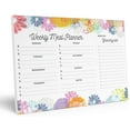 thumbnail image 1 of Inkdotpot Weekly Meal Planner Notepad 7"x10 , "Weekly Meal Planner" Magnetic Meal Planning Pad with Tear Off Grocery Shopping List for Fridge- Kitchen & Home - 54 Sheets -QW, 1 of 7