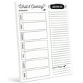 thumbnail image 1 of Inkdotpot Weekly Meal Planner Notepad 7"x10 , "What's Cooking" Magnetic Meal Planning Pad with Tear Off Grocery Shopping List for Fridge- Kitchen & Home - 54 Sheets -K3, 1 of 8