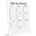 thumbnail image 1 of Inkdotpot Work Day Schedule Planner,Personal Organizer- Home- and Office Work Journal- 50 Undated Pages for Daily Tasks- Tear Off Notepad- Notes-(8.5x11)Daily Task Organizer- To-Do List Pad, 1 of 9
