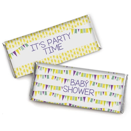 InkdotpotChocolate Bar Wrapper LabelsForBaby ShowerGiraffe , Girl/BoyThemeChocolate Bar Wrapper Labels-Pack of 30 PCS(No Candy)