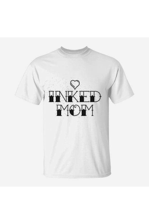 Inked Mom Tattooed Mom Gift TShirt