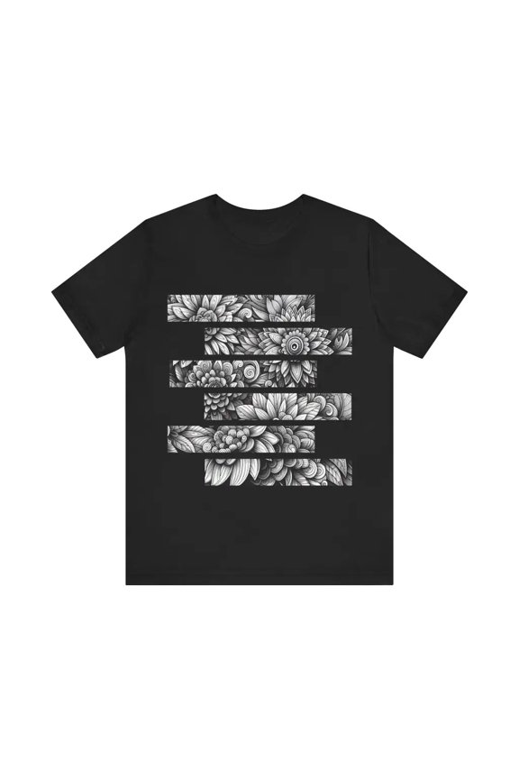 Inked Petals Unfolding - Jersey Short Sleeve Tee