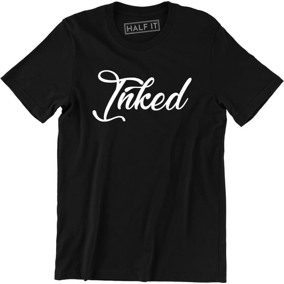 Inked Tattoo Body Artist Crew Neck Men's T-Shirt