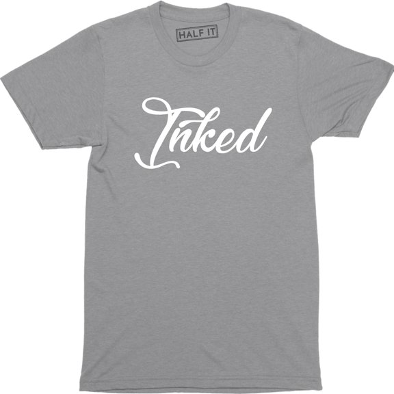 Inked Tattoo Body Artist Crew Neck Men's T-Shirt