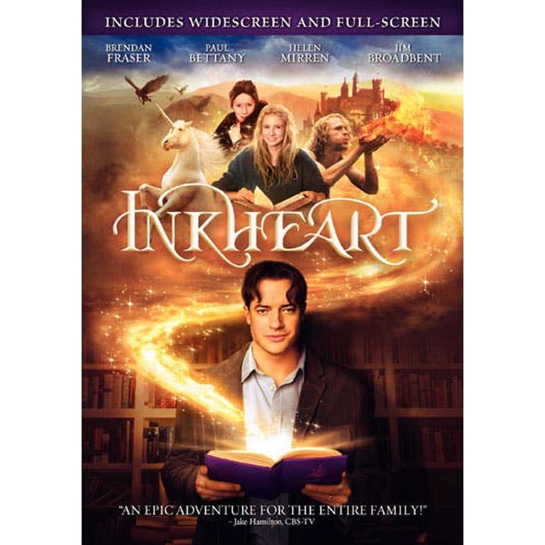 Inkheart DVD, PG, Brendan Fraser, Helen Mirren, Eliza Hope Bennett