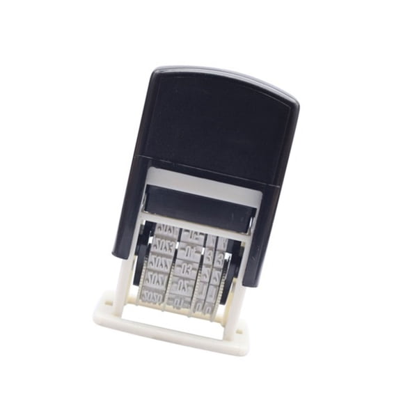 Inking Date Stamp Numbering Stamp Digits Stamp Multifunctional Number Stamp Plastic Dater Stamp