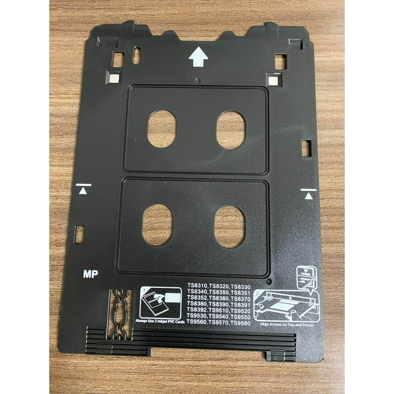 Inkjet PVC ID Card Kit M Tray Canon Pixma TS8020, TS8050, TS9020, TS9050,  Others