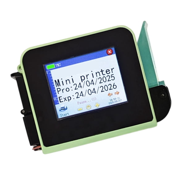 Inkjet Printer Waterproof Portable Small Glass Ceramic Plastic Stickers Printer Printing Machine Handheld Inkjet
