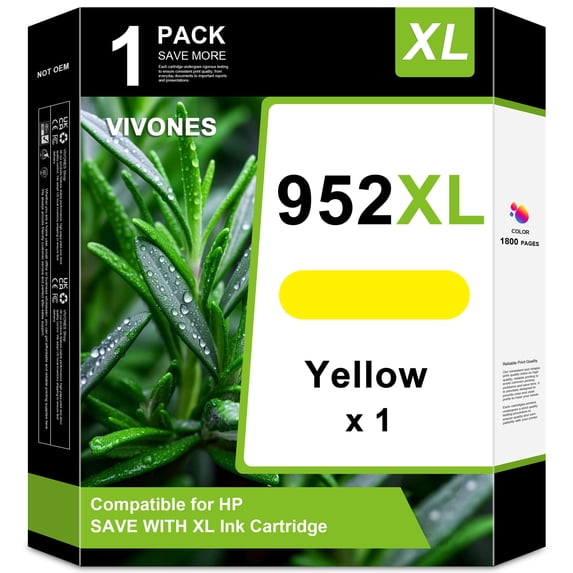 VIVONES 952XL Yellow Ink Cartridge