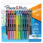 Paper Mate  InkJoy Gel Pens, Medium Point, 0.7 mm, Assorted Ink Colors, Pack Of 22 Pens