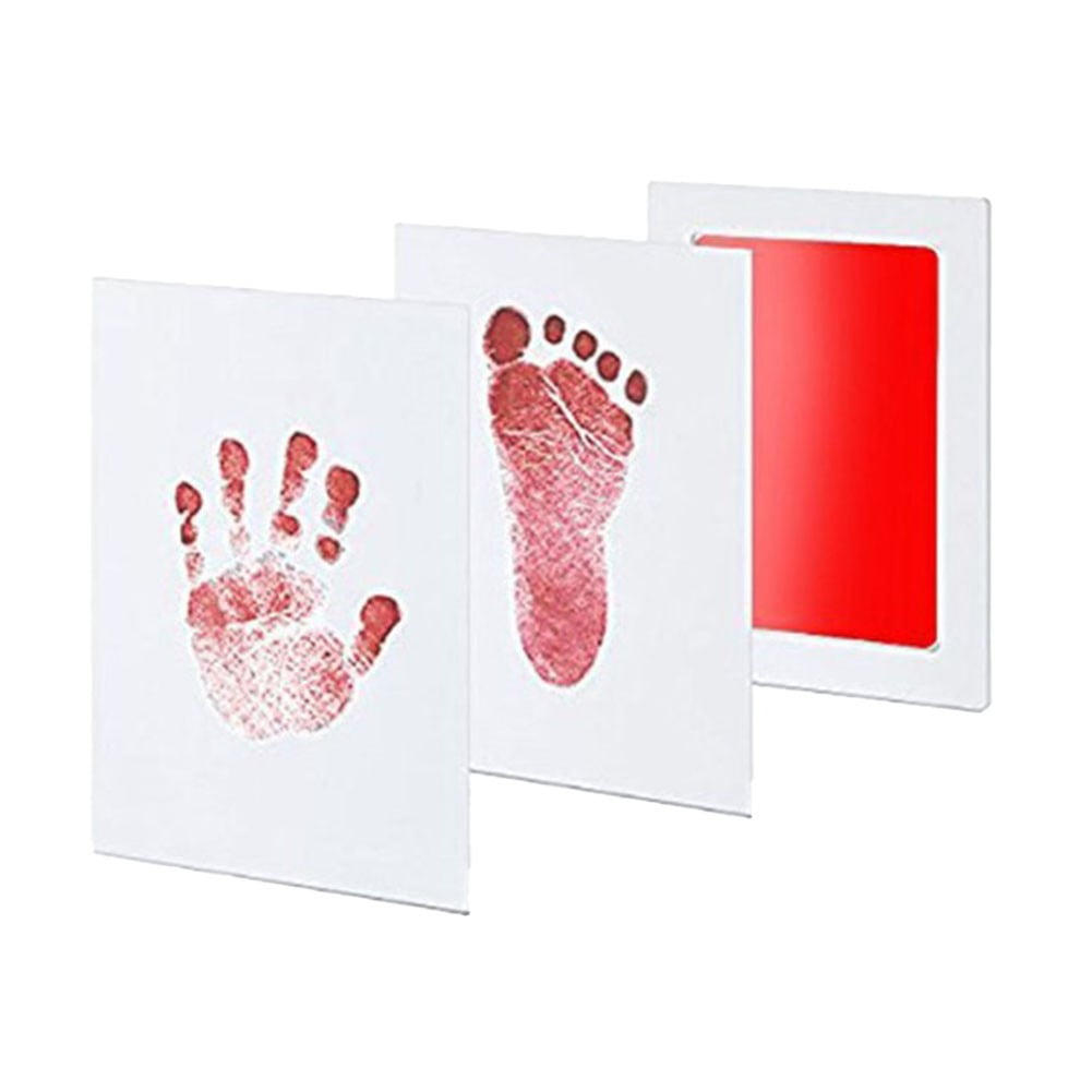 Inkless Contact Baby Hand Foot Print Kit Keepsake New born Footprint