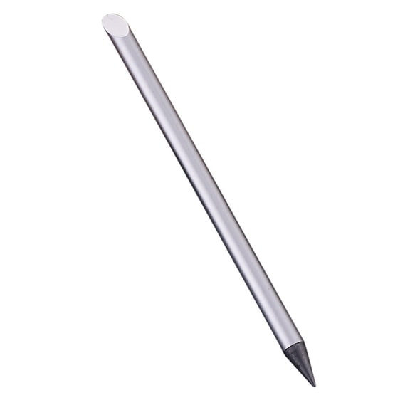 Inkless Eternal Metal Pen, White - Ink-Free Permanent Writing, Premium Stainless Steel Construction, Smooth Ergonomic Grip, Reusable And Durable For Office Home Use - For