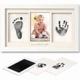 thumbnail image 1 of Inkless Hand and Footprint Kit, Boy, Girl, Newborn Keepsake - No Mess Ink Pad for Baby Handprint, Clean Touch Paw Print Kit for Dog Picture Frame,Personalized Baby Christmas Shower Gifts, 1 of 1
