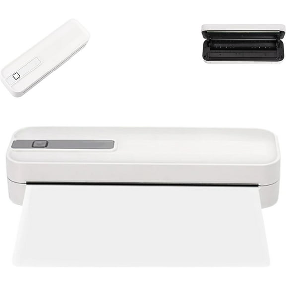 Inkless Portable Printer for Travel, Portable Bluetooth Thermal Printer, B Portable Thermals Address Label Printer for Small Busin and Work, Home Office Receipt