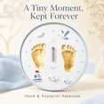 thumbnail image 1 of Inkless born Hand Foot Print DIY Kit, Precious Baby Keepsake Souvenir, Ideal Gift For Baby 100 Days, First Birthday And Family Memory Collection Making, 1 of 8