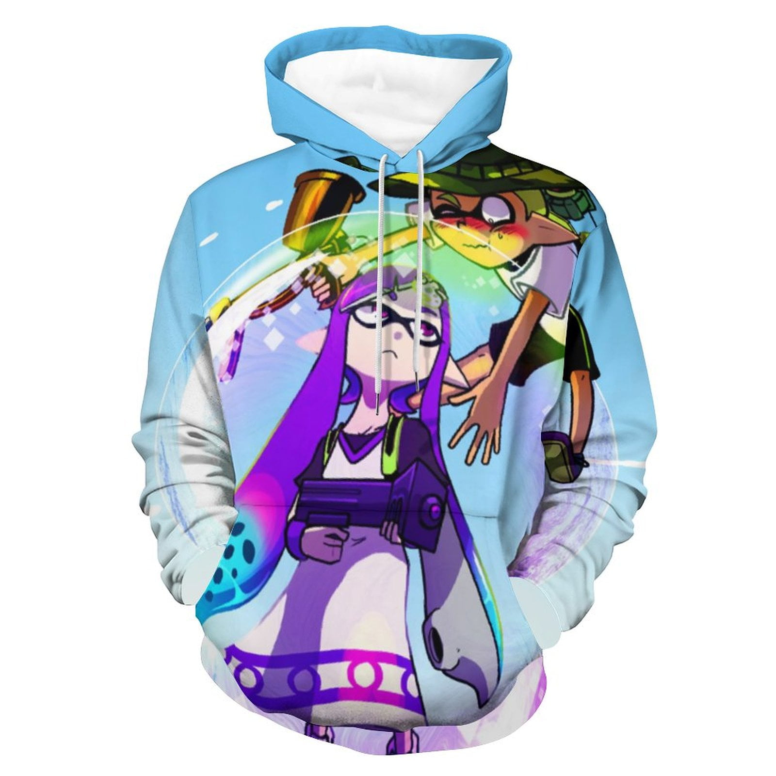 Inkling Splatoon Adult Sweatshirts Fashion Hoodies Unisex Daily