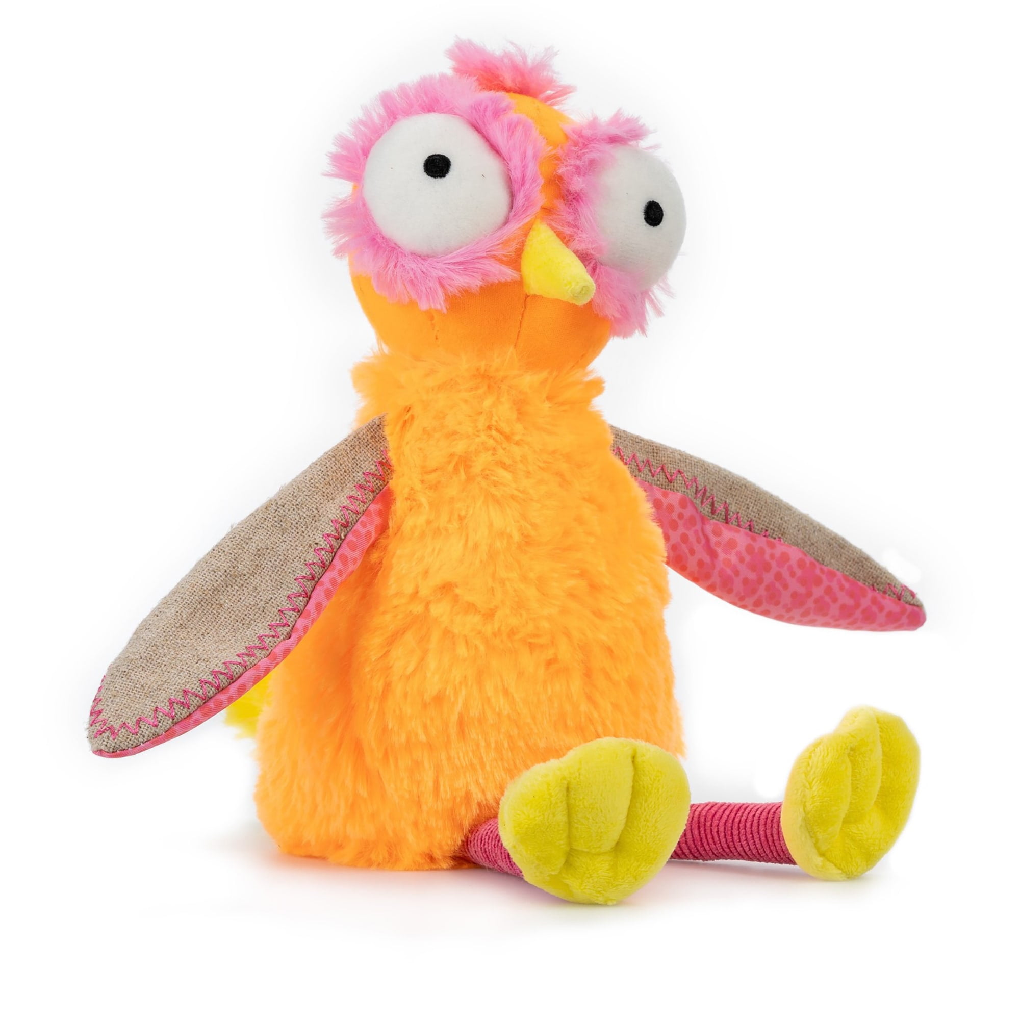 Inklings Baby & Toddler 12" Plush Soft Bean Bag Toy, Ollie The Oddball Oddbird, Inclusive Kids Stuffed Animal for All Families, Gender Neutral, Funky, Fun Sensory Gift