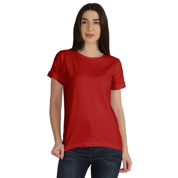 Inkmeso Basic High Low Tshirt For Women Short Sleeve Casual Summer Jersey Tee
