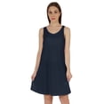 thumbnail image 1 of Inkmeso Basic Tank Dress For Women Short Midi Dress Casual Summer Sleeveless Loose Fit Tunic Dress, 1 of 7