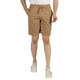 thumbnail image 1 of Inkmeso Casual Cotton PrintedShorts For Mens Summer Elastic Waist Classic Everyday Shorts, 1 of 7