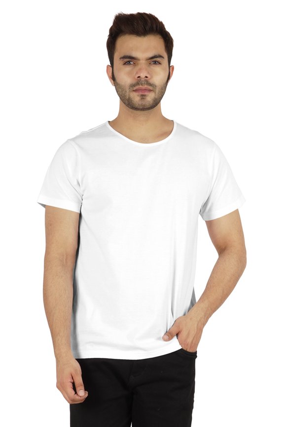 CottonShortSleeveSolidT-shirtForMensRelaxed Fit Casual Summer Basic T-shirts