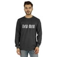 thumbnail image 1 of Inkmeso Dad Man Graphic Tshirt For Daddys Shirt Full Sleeve Mens Jersey Tee, 1 of 7