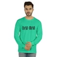 thumbnail image 1 of Inkmeso Dad Man Graphic Tshirt For Daddys Shirt Full Sleeve Mens Jersey Tee, 1 of 7