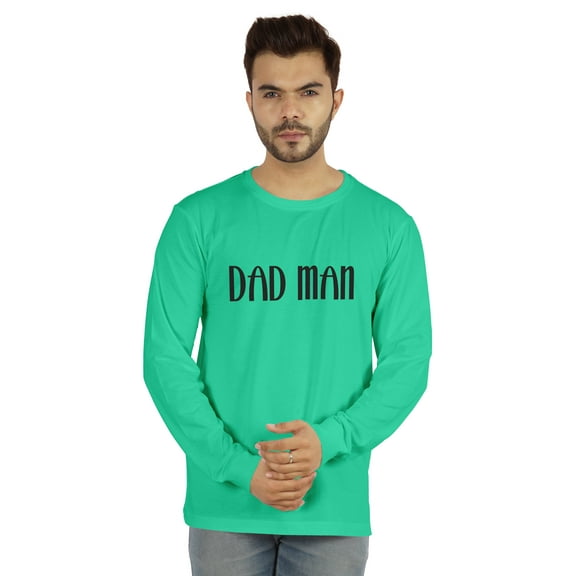Inkmeso Dad Man Graphic Tshirt For Daddys Shirt Full Sleeve Mens Jersey Tee