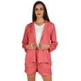 thumbnail image 1 of Inkmeso Elegant Shrug& Shorts Set For Womens 3 Piece Outfits Loungewear Summer Sets, 1 of 7