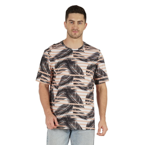 Inkmeso Half Sleeve Tshirt For Men's Loose Fit Printed Casual Tee Shirt Beach Holiday Wear Tshirts