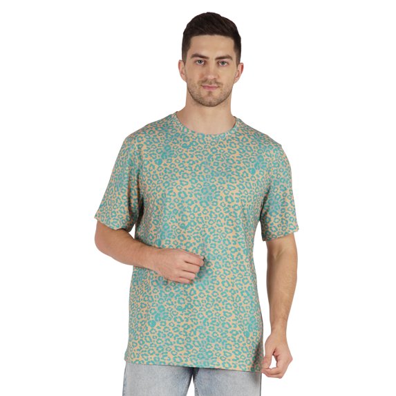 Inkmeso Half Sleeve Tshirt For Men's Loose Fit Printed Casual Tee Shirt Beach Holiday Wear Tshirts