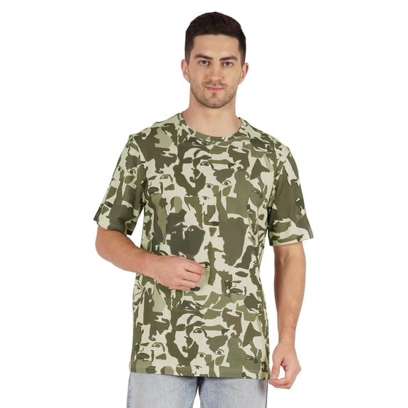 Inkmeso Half Sleeve Tshirt For Men's Loose Fit Printed Casual Tee Shirt Beach Holiday Wear Tshirts