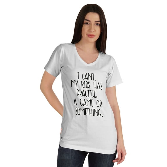 Inkmeso I Can't My Kids Has Practice A Game Or Something Tshirt Tops For Mom