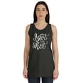thumbnail image 1 of Inkmeso I Got The Shot Funny Pro-Vaccine Sleeveless Tank Top T-shirt For Womens, 1 of 7