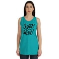thumbnail image 1 of Inkmeso I Got The Shot Funny Pro-Vaccine Sleeveless Tank Top T-shirt For Womens, 1 of 7