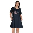 thumbnail image 1 of Inkmeso I Got The Shot Tunic Graphic T-Shirts Scoop Neck Dress Short Sleeve Tops, 1 of 8