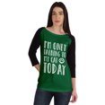 thumbnail image 1 of Inkmeso I'm Only Talking To My Cat Today&nbsp; Cute Cat Lovers Tshirt Tops For Women, 1 of 8