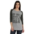 thumbnail image 1 of Inkmeso I'm Only Talking To My Cat Today&nbsp; Cute Cat Lovers Tshirt Tops For Women, 1 of 8