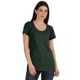 thumbnail image 1 of Inkmeso Inkmeso Womens Scoop-Neck T-shirt Short Sleeve Summer Basic Tee, 1 of 7