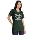 thumbnail image 1 of Inkmeso Keep Calm And Get Vaccinated Funny Pro Vaccine Crew Neck T-shirt For Womens, 1 of 8