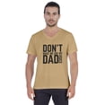 thumbnail image 1 of Inkmeso Letter Printed Don™t Make Me Use My Dad Voice Mens Tshirt For Daddy's Jersey Shirt, 1 of 7