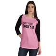 thumbnail image 1 of Inkmeso Mama Needs A Cocktail Funny Mom Life T-shirt Raglan&nbsp;Quarter&nbsp;Sleeve Top, 1 of 8