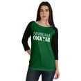 thumbnail image 1 of Inkmeso Mama Needs A Cocktail Funny Mom Life T-shirt Raglan&nbsp;Quarter&nbsp;Sleeve Top, 1 of 8