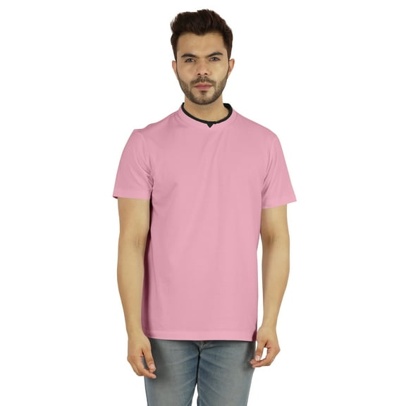 Inkmeso Men's Basic Round Neck Shirt Regular Fit Solid Short Sleeve T-Shirts