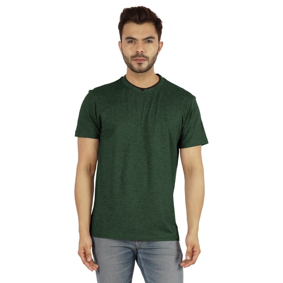 Inkmeso Men's Basic Round Neck Shirt Regular Fit Solid Short Sleeve T-Shirts