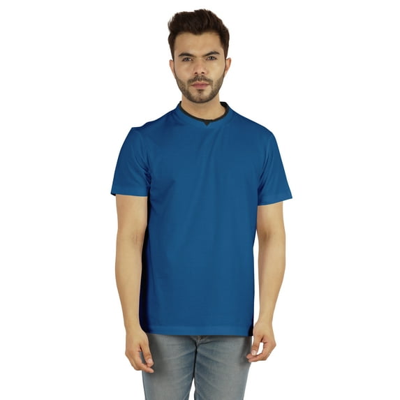 Inkmeso Men's Basic Round Neck Shirt Regular Fit Solid Short Sleeve T-Shirts