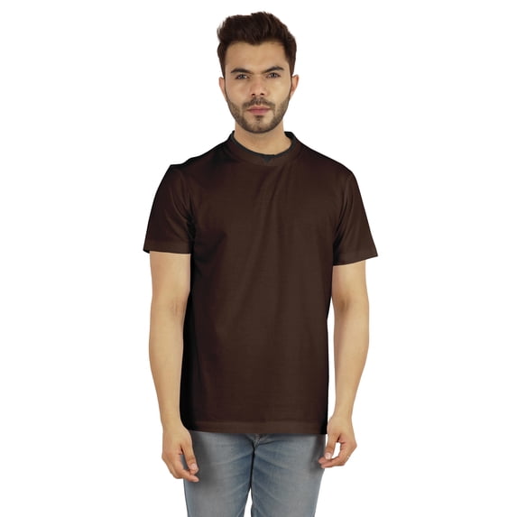 Inkmeso Men's Basic Round Neck Shirt Regular Fit Solid Short Sleeve T-Shirts