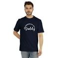 thumbnail image 1 of Inkmeso Men's Graphic Printed Promoted To Daddy Tshirt Crew Neck Tee For First Time Daddy, 1 of 7